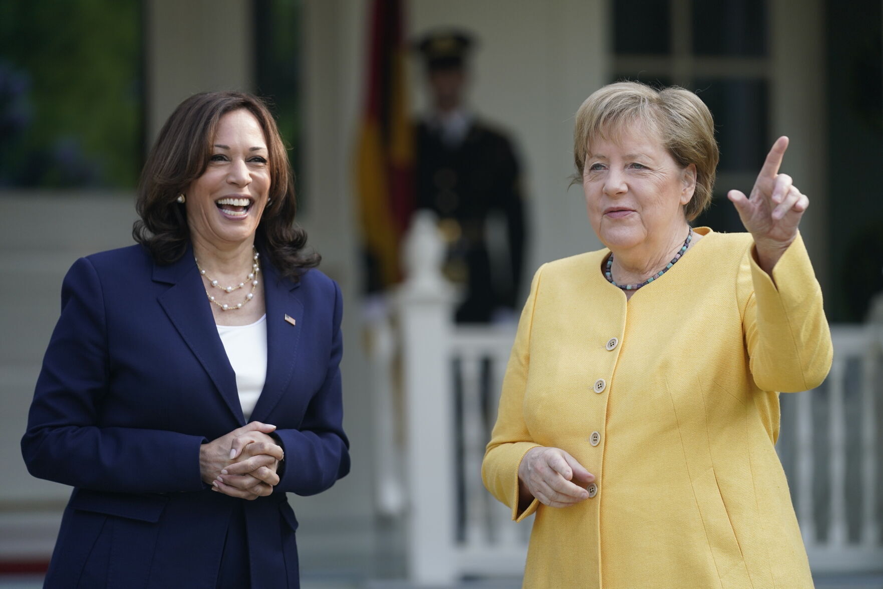 APTOPIX US Germany Harris